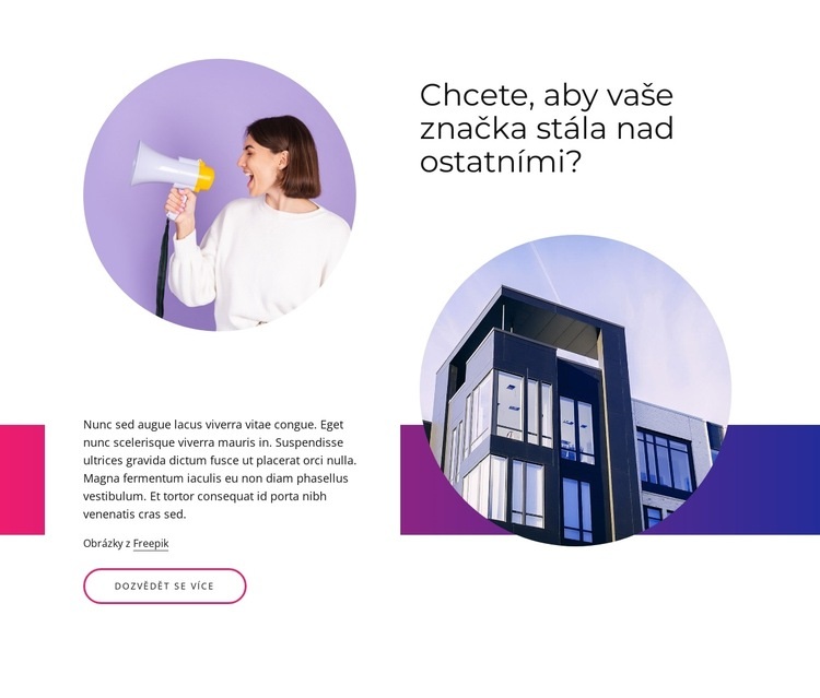 Digitální designový systém Šablona HTML