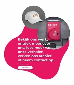 Informatie Ontwerp - Persoonlijk Websitesjabloon