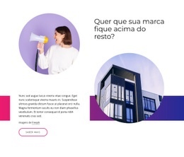 Sistema De Design Digital - Inspiração Da Página De Destino