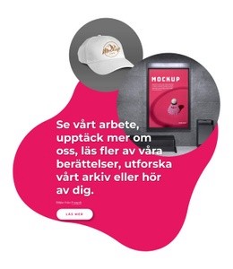 Informationsdesign - Personlig Webbplatsmall