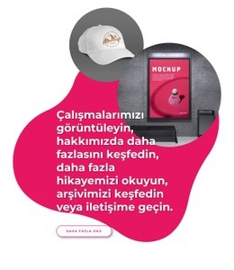 Bilgi Tasarımı - Kişisel Web Sitesi Şablonu