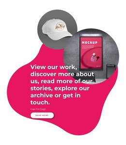 Information Design Homepage Design