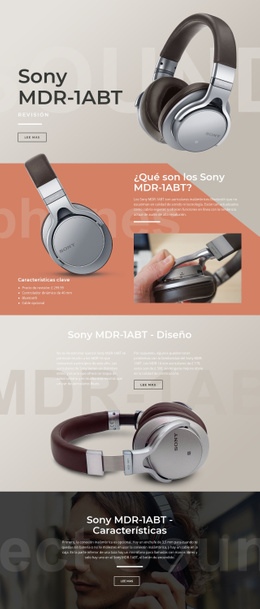 Escuchando tu musica favorita Diseños de sitios web