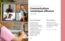 Communications Numériques Efficaces – Téléchargement Du Modèle HTML