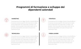 La Tecnologia Dell'Informazione Necessaria - Pagina Di Destinazione HTML5