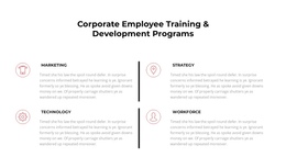 The Necessary Information Technology - One Page Design