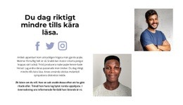 Affärsproblemlösning - HTML-Kodmall