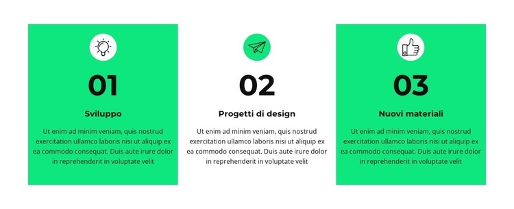 Abilità informatiche Modelli di Website Builder