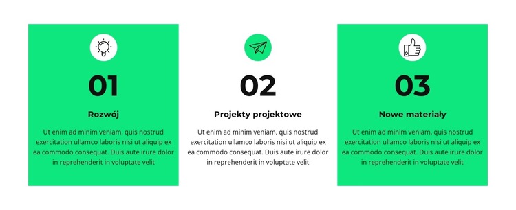 Umiejętności komputerowe Szablon witryny sieci Web