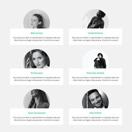 Prezentace Zaměstnanců – Responzivní Design Webových Stránek