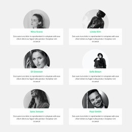 Personalpräsentation - HTML Template Builder