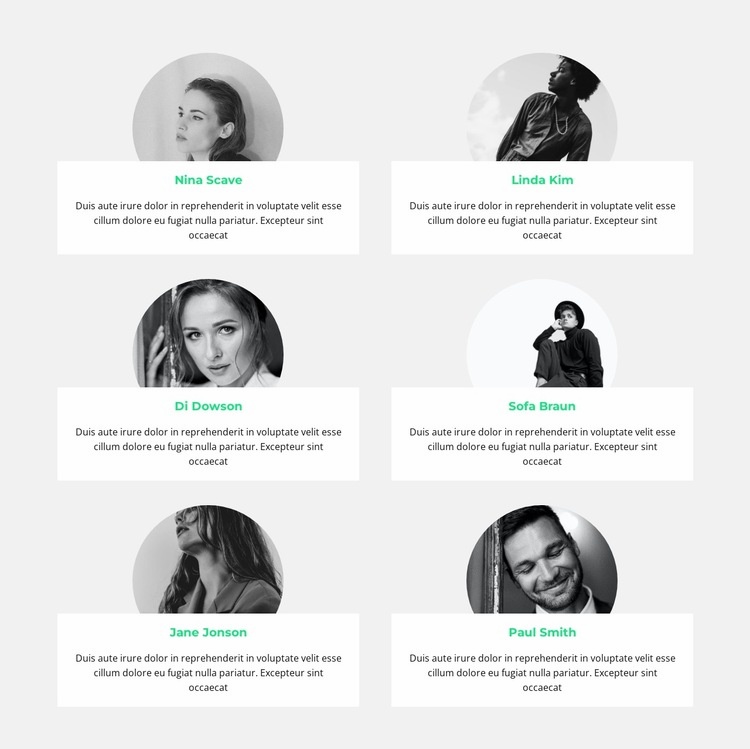 Personalpräsentation HTML Website Builder