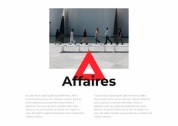 Options De Carrière - Modèle De Maquette De Site Web