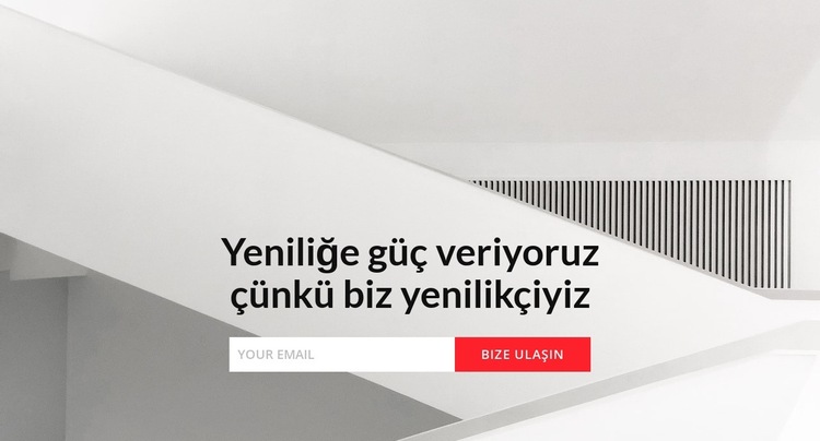 Teknik analist Web Sitesi Şablonu