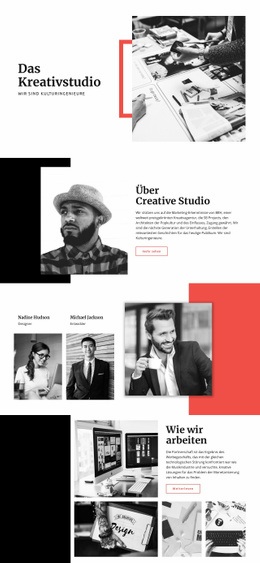 Das Kreativstudio - Moderne Webvorlage