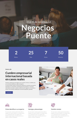 Tema Premium De WordPress Para Puente Empresarial