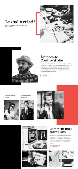 Le Studio Créatif - Design HTML Page Online