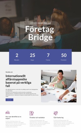 Business Bridge – Gratis Webbdesign