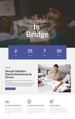 İş Köprüsü Için CSS ızgara Şablonu Sütunu