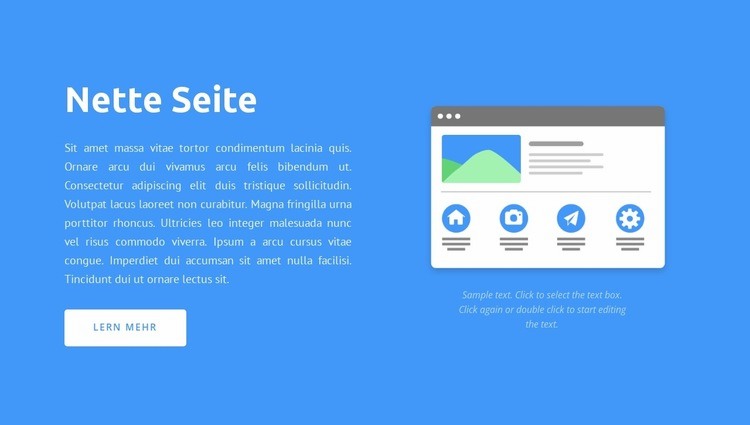 Wir gestalten beeindruckende Benutzererlebnisse Website Builder-Vorlagen