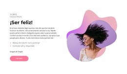 Aprende A Ser Feliz En La Vida - Diseño De Sitios Web Gratuito