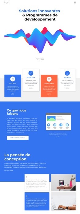 Créateur De Site Web Pour Des Solutions De Recherche Innovantes