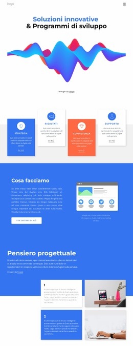 Soluzioni Di Ricerca Innovative - Modelli Di Siti Web