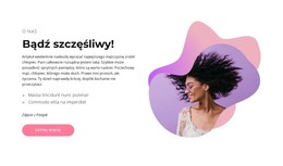 Dowiedz Się, Jak Być Szczęśliwym W Życiu - Szablon Strony HTML