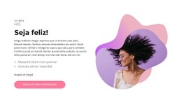 Aprenda A Ser Feliz Na Vida - HTML Generator Online