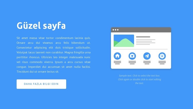 Çarpıcı kullanıcı deneyimleri tasarlıyoruz Html Web Sitesi Oluşturucu