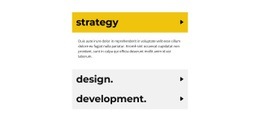 Skvělý Design Webových Stránek Pro Populární Téma