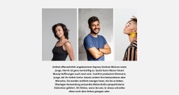 Team Von Kundendienstmitarbeitern - Schöne Zielseite