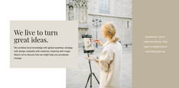 Stunning HTML5 Template For Cityscapes