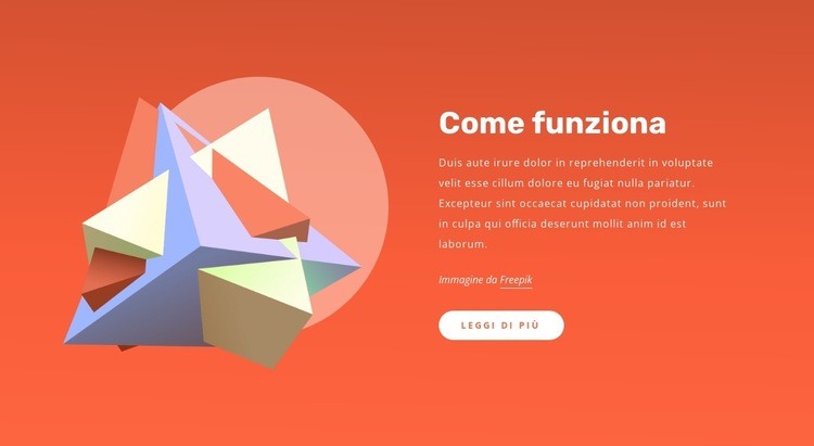 Disegni aziendali digitali Modelli di Website Builder