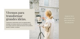 Modelo HTML5 Impressionante Para Paisagens Urbanas