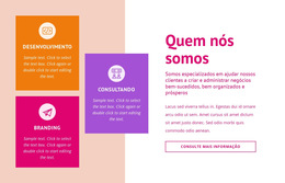 Modelo De Plataforma De Lançamento Para Branding E Consultoria