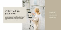 Cityscapes - Homepage Design