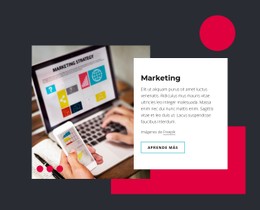 HTML5 Responsivo Para Tecnología De Marketing Y Ventas