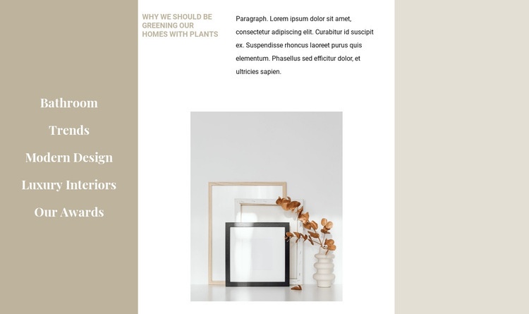 Photo frames in the interior Html Code Example