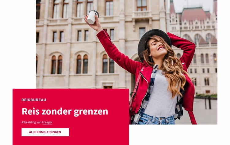 Reis zonder grenzen Html Website Builder