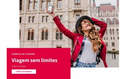 Viaje Sem Limites Design Do Site