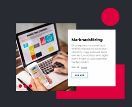 Marknadsföring Och Försäljningsteknik - Anpassningsbart Professionellt WordPress-Tema