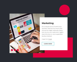 Marketing And Sales Technology - Landing Page