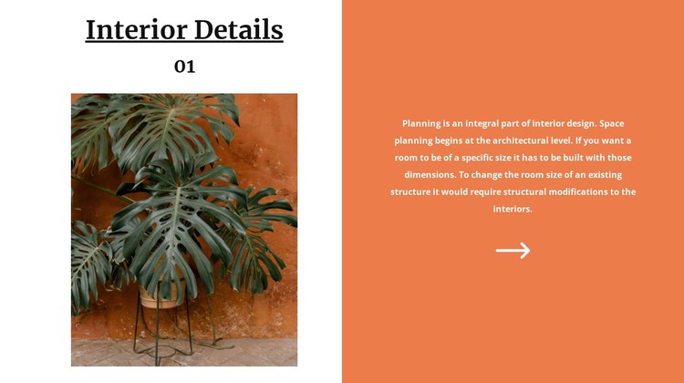Terracotta color in design CSS Template