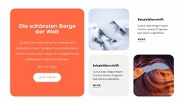 Wertversprechen - Kostenlose Website-Vorlage