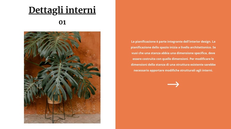 Colore terracotta nel design Costruttore di siti web HTML