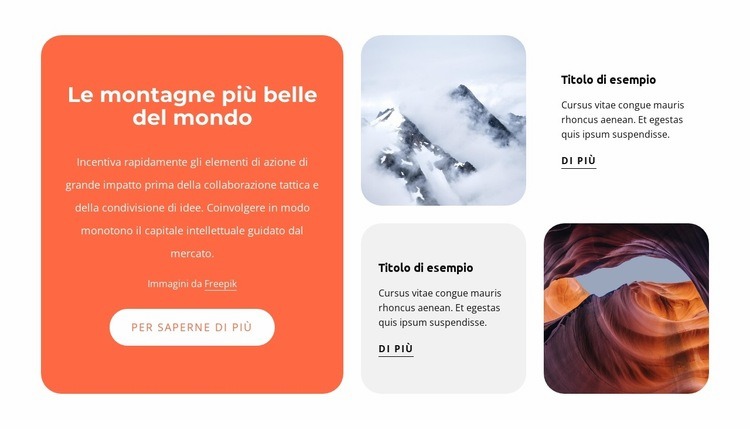 Proposta di valore Progettazione di siti web