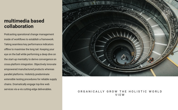 Spiral staircases Joomla Page Builder