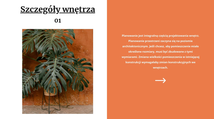 Kolor terakoty we wzornictwie Motyw WordPress