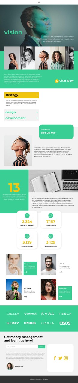 1140 Art & Design CSS Templates